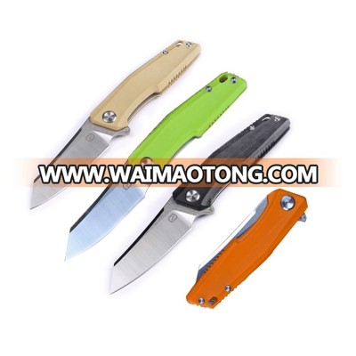 Hot Selling G10 Handle Folding pocket Knives Folder Knife For Sample